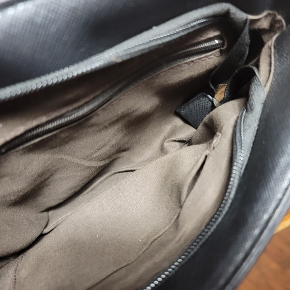 Michael Kors black leather crossbody handbag - Picture 10 of 13